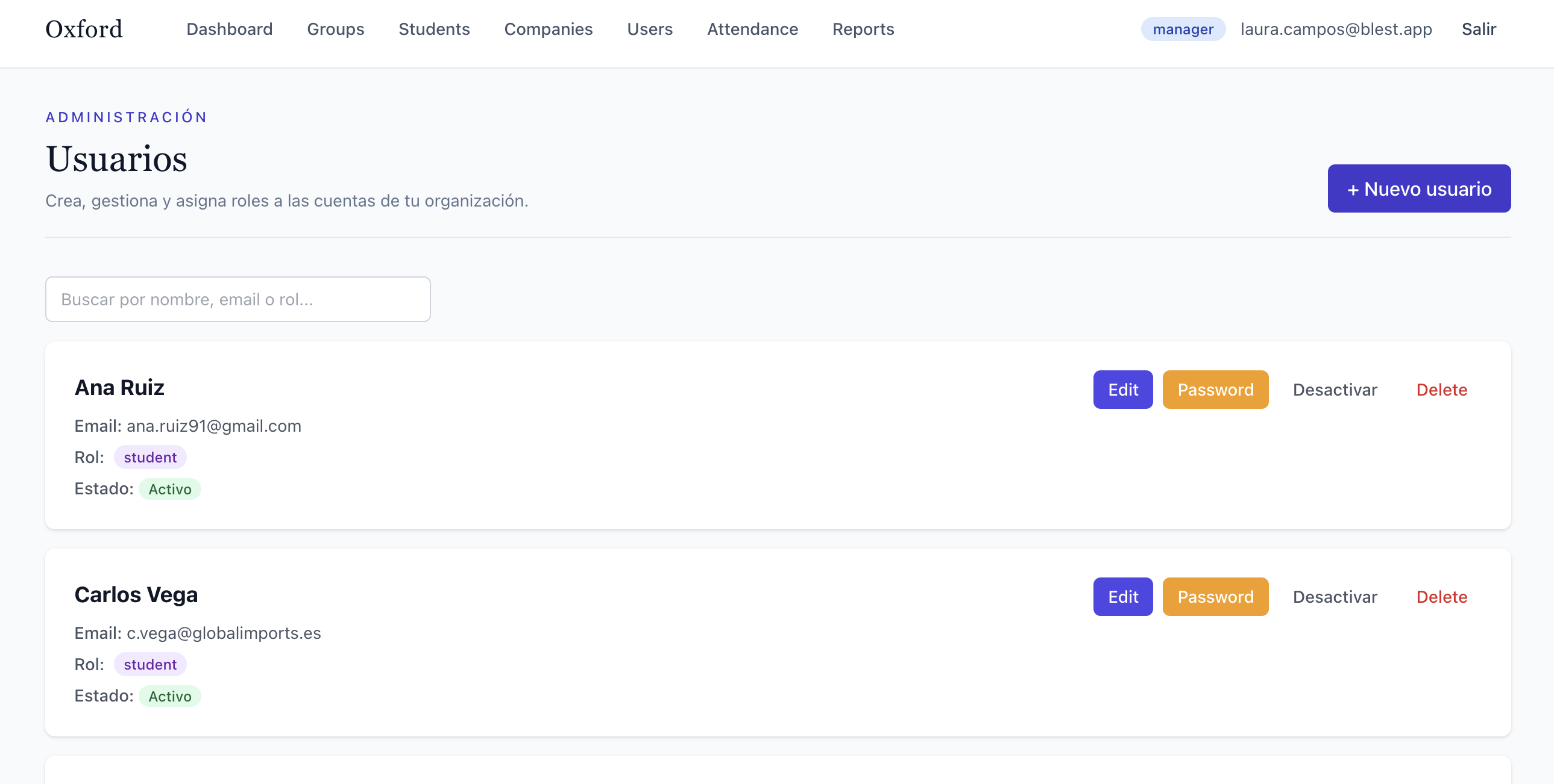 BLEST — Gestión de usuarios y roles